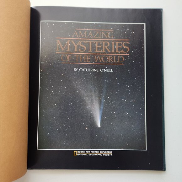 Amazing Mysteries Of The World Hardcover By Catherine ONeill National Geographic - Picture 4 of 8